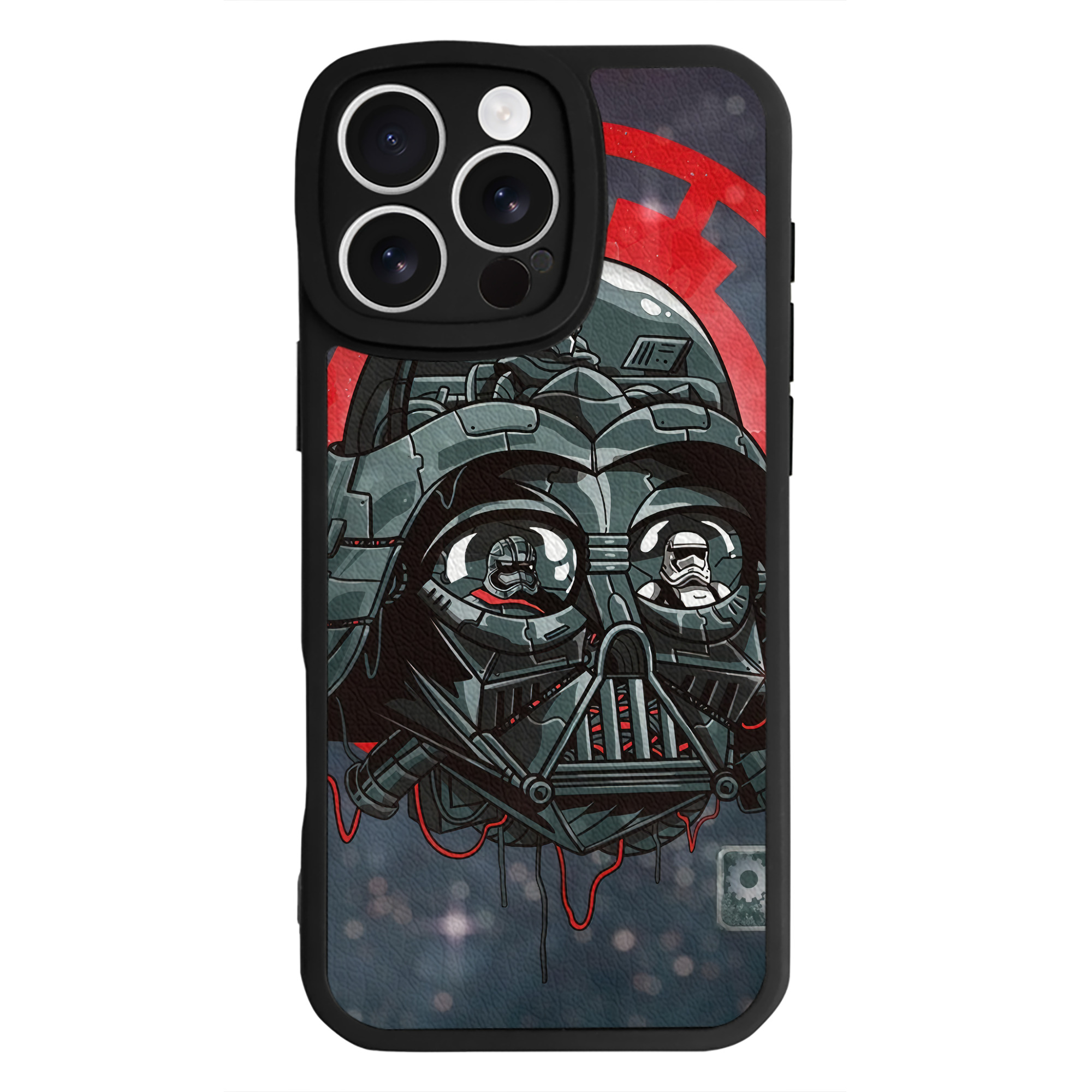 （画像用） スター・ウォーズ Star Wars 【iPhone 16シリーズ対応】シリコンスマホケース（レザー調） 材質：シリコン